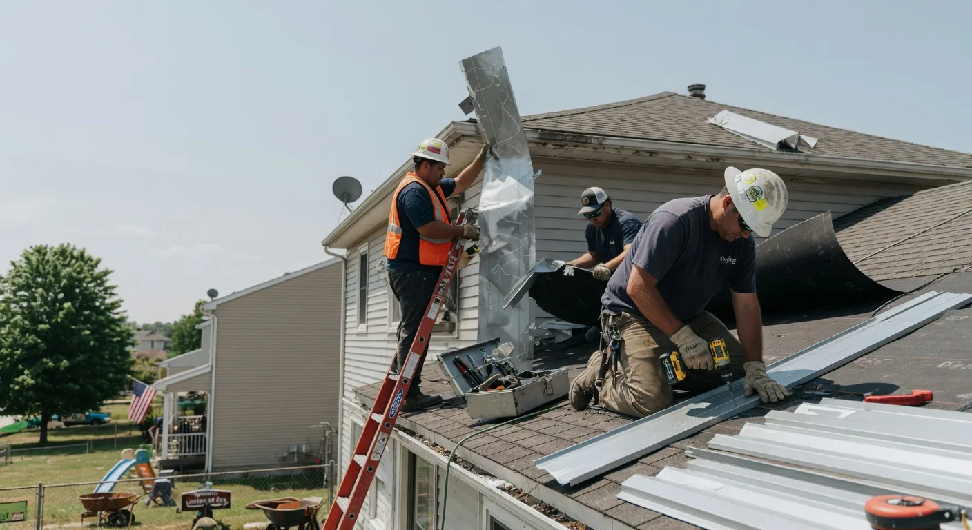 Metal Roof Repair in Kirkersville, OH